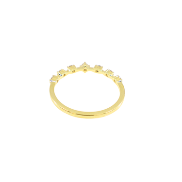 18K Yellow Gold Diamond Ring - 20773373
