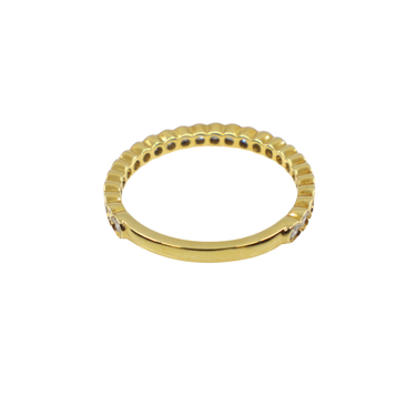 18K Yellow Gold Diamond Ring - 20773557