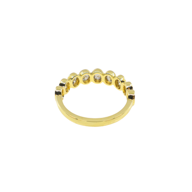 18K Yellow Gold Diamond Ring - 20773991
