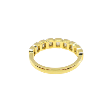 18K Yellow Gold Diamond Ring - 20773969