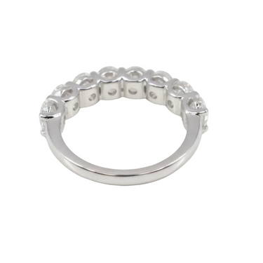 18K White Gold GIA Certified Diamonds Ring - 20781996