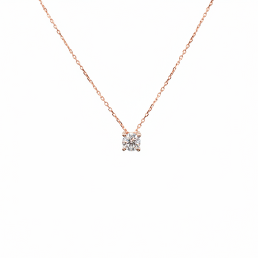 9K Gold Lab Grown Diamond Necklace