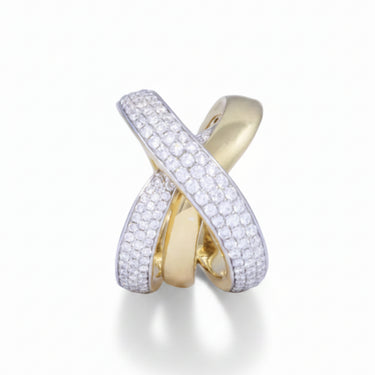 18K Gold 140D 1.07CT VSFG Natural Diamond Ring