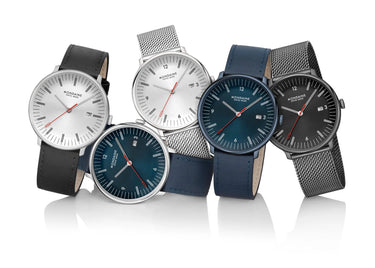 MONDAINE - Doppio Set Blue Vegan Apple Leather, 41 mm MLE.41240.LQV
