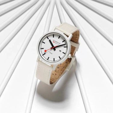 Mondaine - Essence Solar White, 41 mm MS1.41910.LA