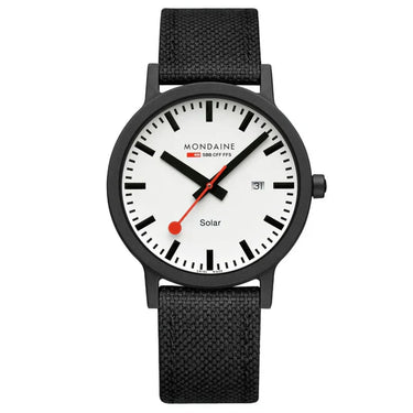 Mondaine - Essence Solar Black, 41 mm MS1.41910.LB