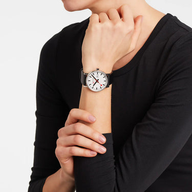 MONDAINE EVO2 BIG DATE WATCH 40mm MSE.40210.LBV