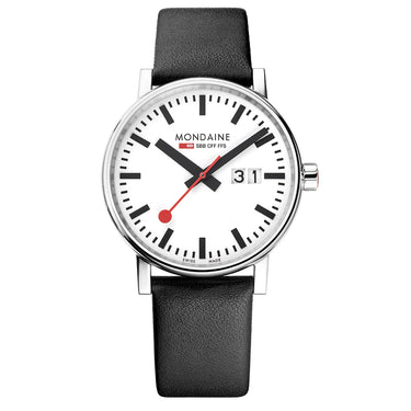 MONDAINE EVO2 BIG DATE WATCH 40mm MSE.40210.LBV