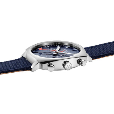 MONDAINE GRAND CUSHION 41MM DEEP OCEAN BLUE WATCH SET MSL.41440.LD.SET