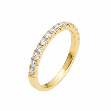 18K Gold Tdw. 0.54ct Diamond Ring