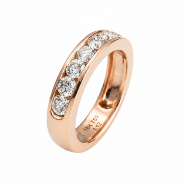 18K Gold Tdw. 1.12ct Diamond Ring