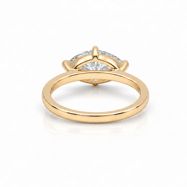 9K Gold 2.00CT VS/FG Lab Grown Diamond Solitaire Engagement Ring
