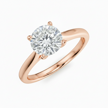 9K Gold 2.00ct Lab Grown Diamond Engagement Ring