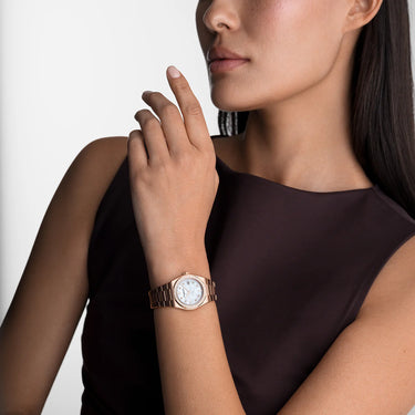 Raymond Weil A.R.T.  Diamond Bezel Mother Of Pearl  Quartz Women's 30mm 1250-P5S-97081