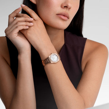Raymond Weil A.R.T.  Diamond Bezel Mother Of Pearl  Quartz Women's 30mm 1250-P5S-97081