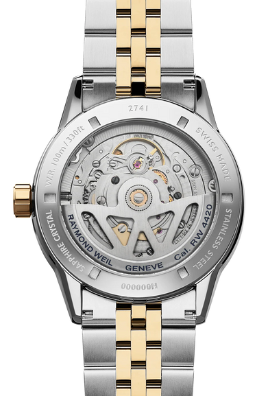 Raymond Weil - Freelancer Men's Automatic Classic Two-Tone Yellow Gold Date Watch 2741-STP-64001