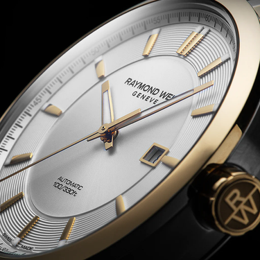 Raymond Weil - Freelancer Men's Automatic Classic Two-Tone Yellow Gold Date Watch | Raymond Weil Melbourne | Raymond Weil Australia | H&H Jewellery