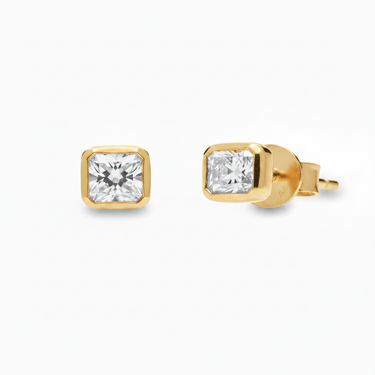 9K Lab Grown Diamond Stud Earrings - 20801847