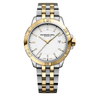 Tango Classic Men's Quartz Two-Tone Bracelet Watch, 41mm Stainless Steel Bracelet, Yellow Gold PVD, White Dial, Indexes - 8160-STP-30041 - H&H Jewellery 