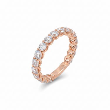 18K White Gold Tdw. 2.04ct Diamond Band Ring