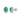 18K White Gold 1.34ct Emerald and Diamond Earring - 20752316