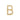 18K Yellow Gold Diamond 'B' Initial Pendant - 20751967