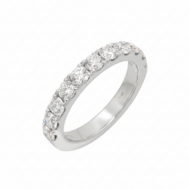 18K Yellow Gold Tdw. 1.15ct Diamond Band Ring