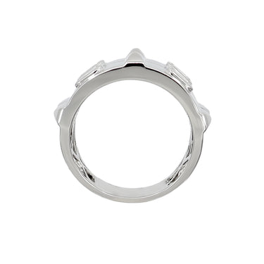 18K White Gold Tdw. 0.60ct Diamond Ring - 20734091