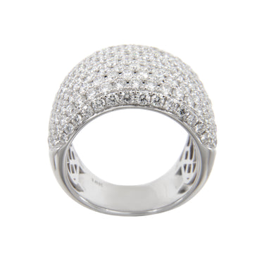 18K White Gold Tdw. 3.50ct Diamond Ring - 20580483