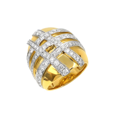 18K Yellow Gold Tdw. 2.01ct Diamond Ring | Diamond Rings Melbourne | Engagement Rings Melbourne | Wedding Rings Melbourne | H&H Jewellery