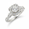 14K White Gold Tdw. 1.00ct Diamond Ring | Diamond Rings Melbourne | Engagement Rings Melbourne | Wedding Rings Melbourne | H&H Jewellery