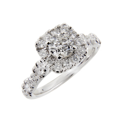 14K White Gold Tdw. 1.00ct Diamond Ring | Diamond Rings Melbourne | Engagement Rings Melbourne | Wedding Rings Melbourne | H&H Jewellery