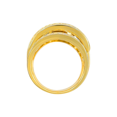 18K Yellow Gold Tdw. 2.71ct Diamond Ring  | Yellow Gold Diamond Rings Melbourne | Yellow Gold Diamond Engagement Rings Melbourne |Yellow Gold Diamond Wedding Rings Melbourne | H&H Jewellery