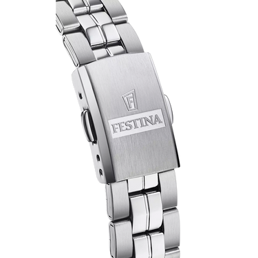 Festina Classics Watch F20438/4 Stainless Steel With Stainless Steel Strap, Women's.