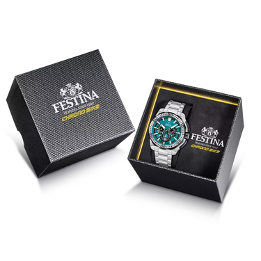 Festina Chrono Bike Men's Watch F20724/6 Blue Steel Strap