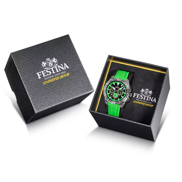 Festina Chrono Bike Men's Watch F20725/3 Black Rubber Strap
