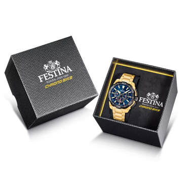 Festina Chrono Bike Men's Watch F20727/1 Blue Steel Strap