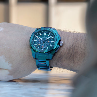 Festina Men's Watch Chrono Bike Special Edition F20730/1 Green Steel Strap