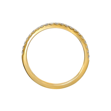 18K Yellow Gold Tdw. 0.32ct Diamond Band Ring - 20738600