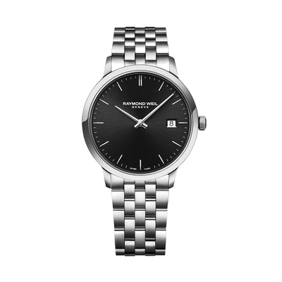 Raymond Weil - Toccata Men's Classic Steel Black Dial Quartz Watch | Raymond Weil Melbourne | Raymond Weil Australia | H&H Jewellery