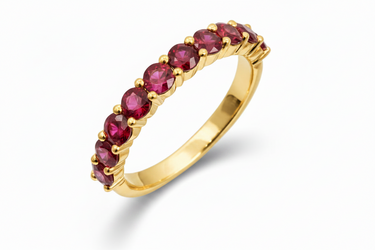 18K White Gold 1.35ct Ruby Ring