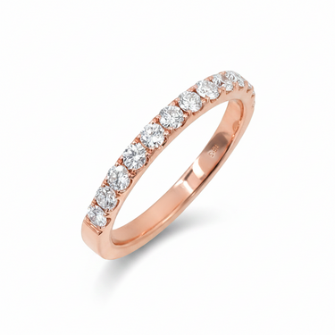 18K Yellow Gold Tdw. 0.50ct Diamond Band Ring