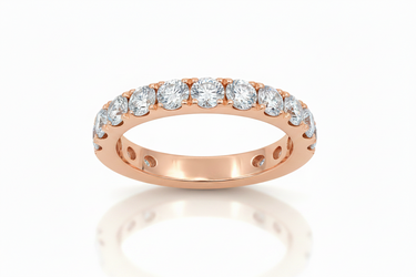 18K Yellow Gold Tdw. 1.15ct Diamond Band Ring