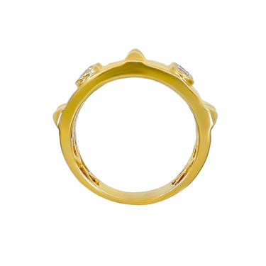 18K Yellow Gold Tdw. 0.42ct Diamond Ring - 20734107