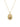 9K Yellow Gold Oval Memory Locket Pendant