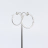 18K White Gold Tdw. 1.55ct Diamond Earrings | Gold Hoop Earrings Melbourne | Gold Hoop Earrings Australia | H&H Jewellery 