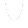9K White Gold  Long Box Paper Clip Necklace | Gold Diamond Necklace | Gold Cross Necklace Australia | Rose Gold Necklace | Gold Cross Necklace Melbourne | Gold Diamond Pendant Necklace | Gold Necklace For Women | H&H Jeweller