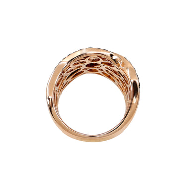 18K Rose Gold Tdw. 2.85ct Diamond Ring - 20737962