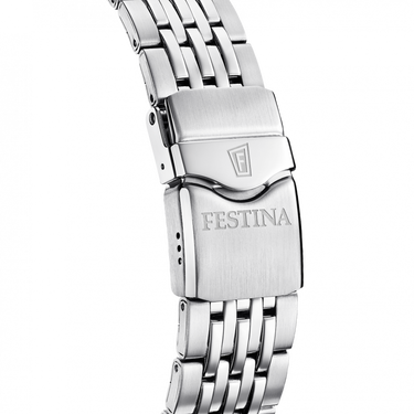 Festina Men's Blue Stainless Steel Watch Bracelet F20661/1