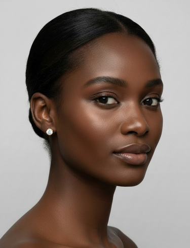9K Lab Grown Diamonds Stud Earrings